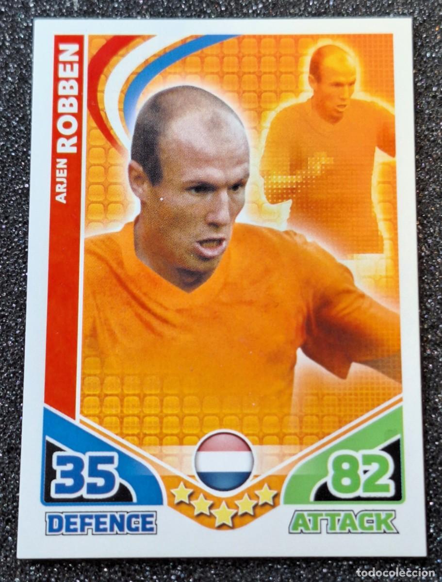 Cromos de F&uacute;tbol: Arjen Robben Nederland Holanda Topps Soccer 2010