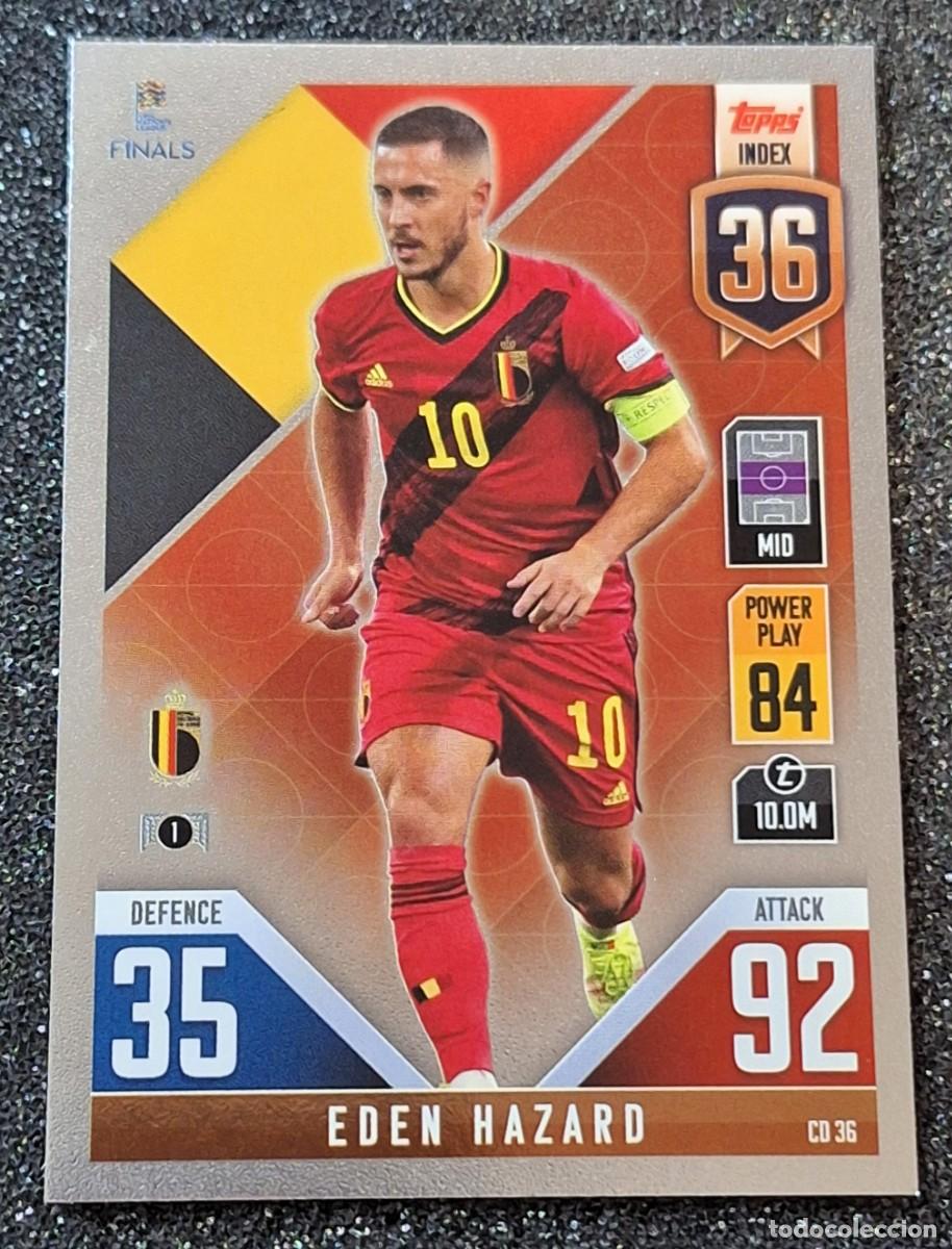 Cromos de F&uacute;tbol: Eden Hazard Belgica Topps Match Attax Soccer