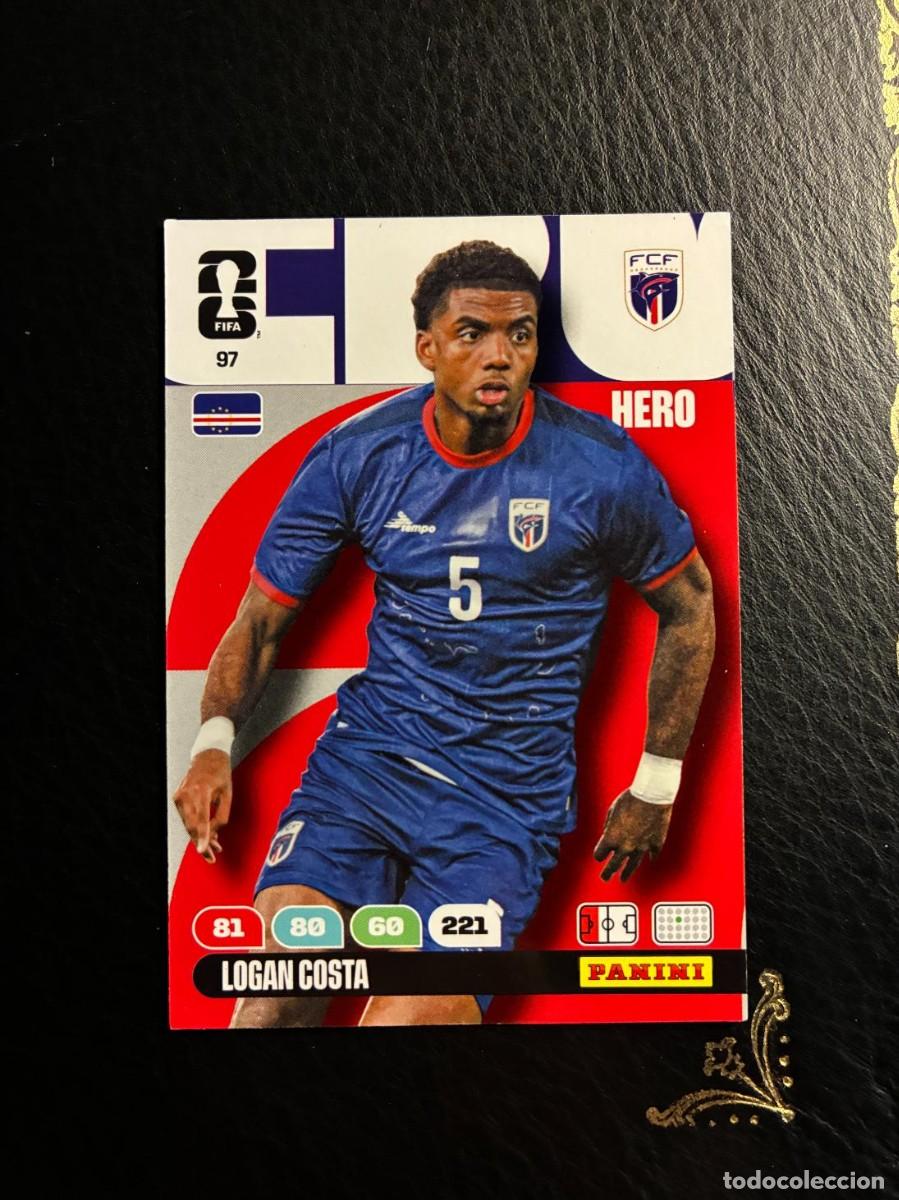 Cromos de F&uacute;tbol: 97 LOGAN COSTA CABO VERDE FIFA WORLD CUP ADRENALYN MUNDIAL 2026 26 PANINI