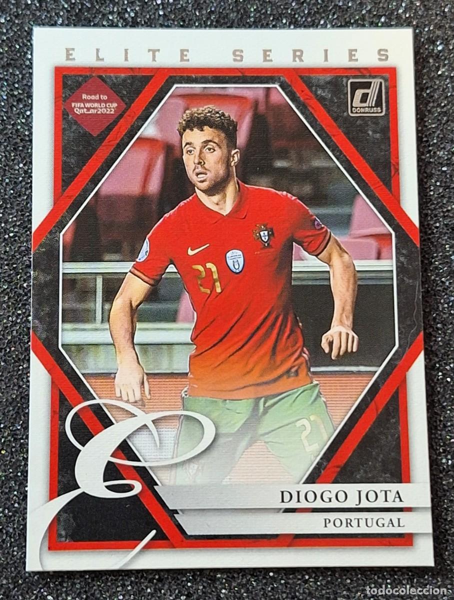 Cromos de F&uacute;tbol: Diogo Jota Portugal Panini Donruss Soccer Elite Series