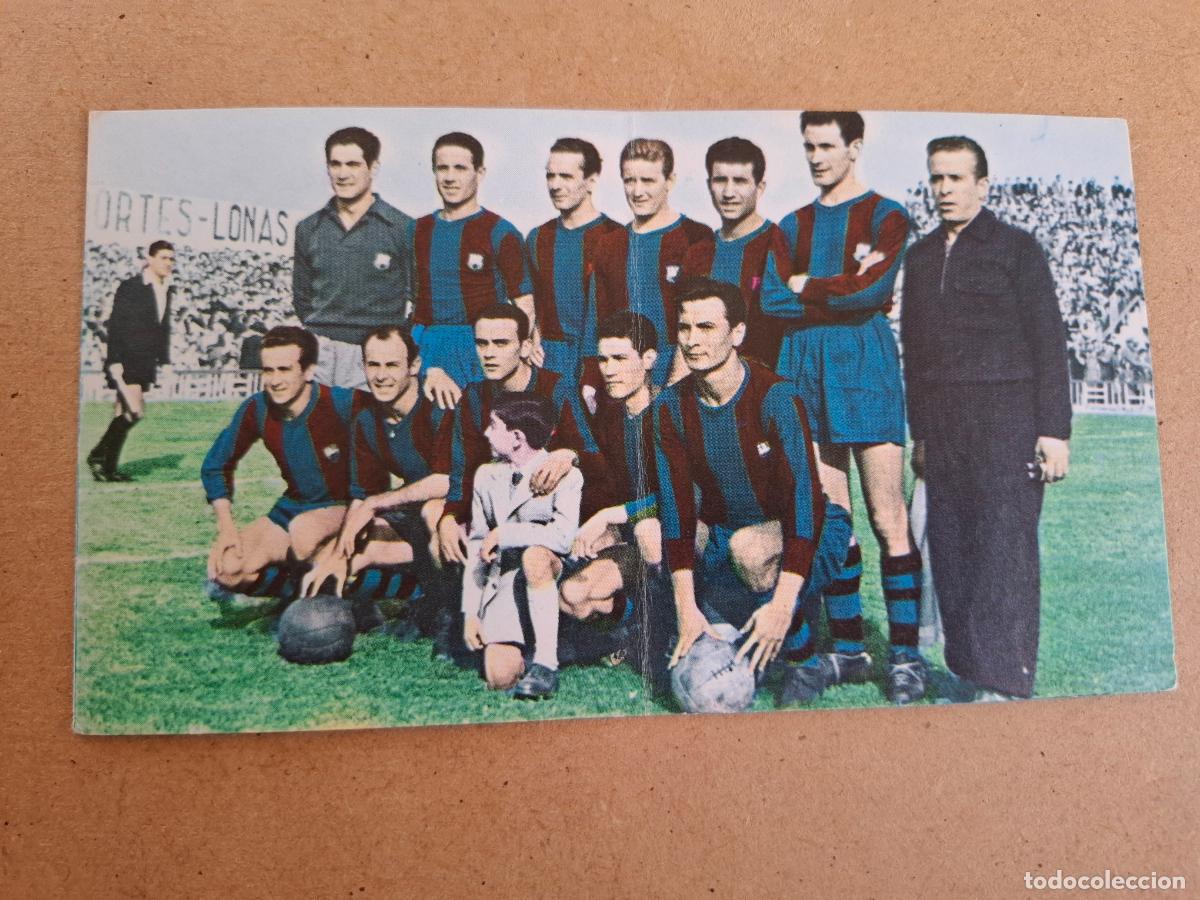 Cromos de F&uacute;tbol: 75 A&Ntilde;OS DEL FC BARCELONA - EXCELSIOR - 123 CAMPE&Oacute;N COPA LATINA 1949/50 ( NUNCA PEGADO )