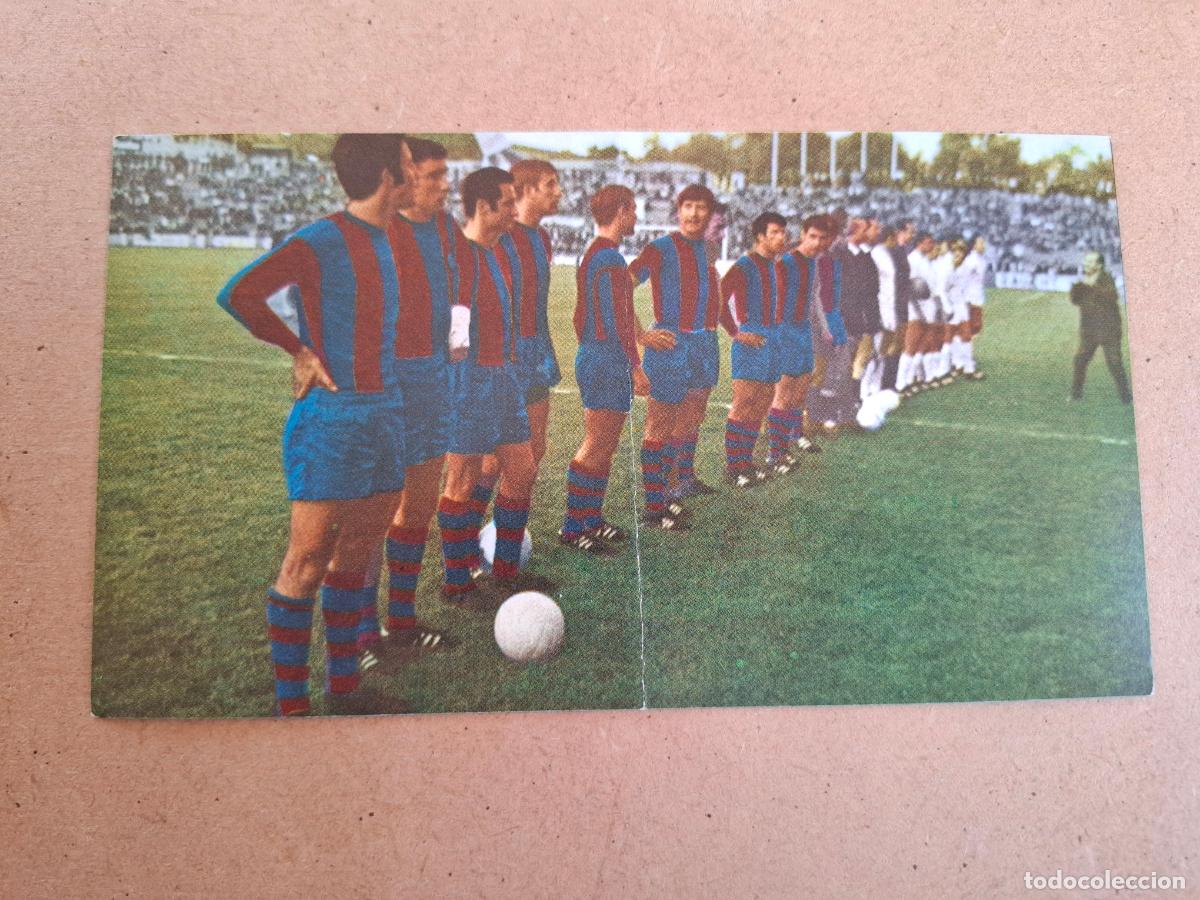 Cromos de F&uacute;tbol: 75 A&Ntilde;OS DEL FC BARCELONA - EXCELSIOR - 126 FINALISTA RECOPA 1968/69 ( NUNCA PEGADO )