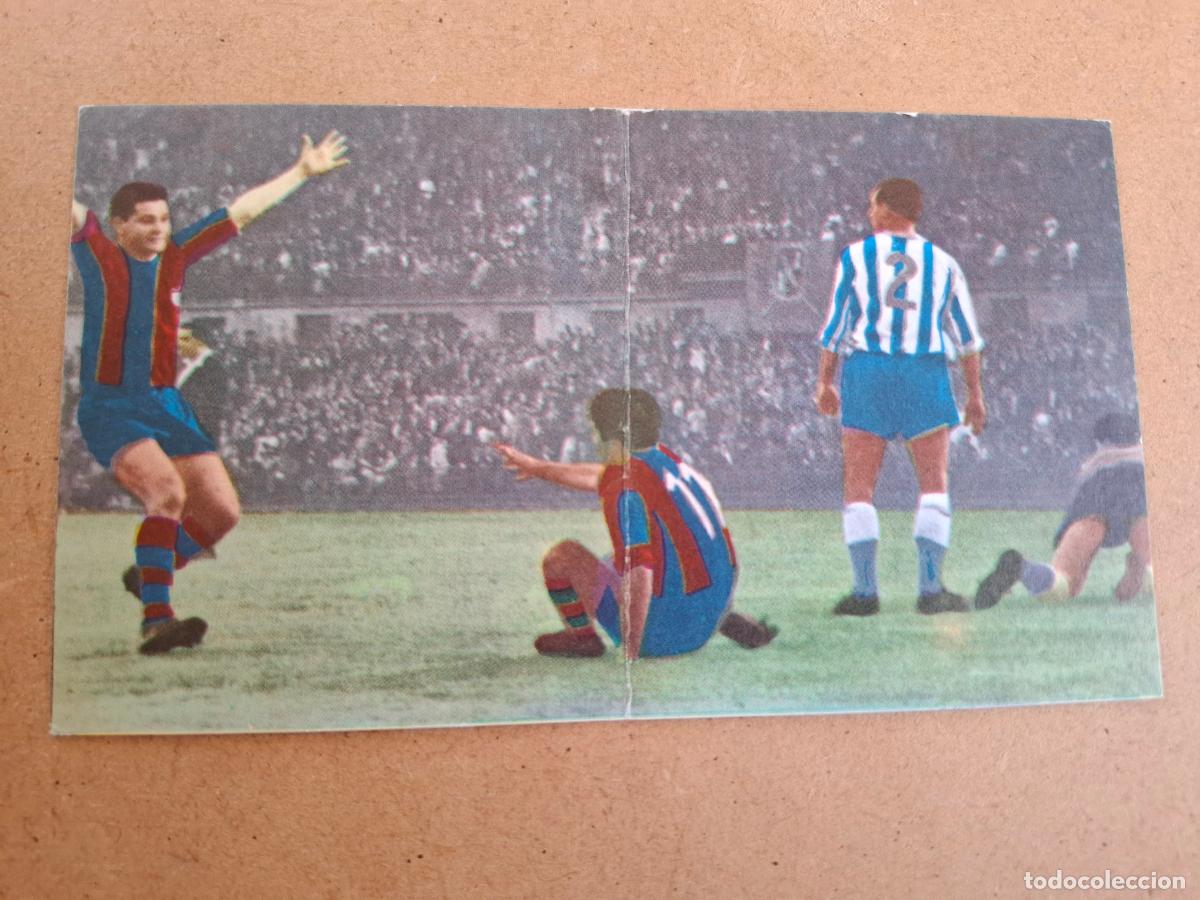 Cromos de F&uacute;tbol: 75 A&Ntilde;OS DEL FC BARCELONA - EXCELSIOR - 233 GOL DE UNA FINAL IN&Eacute;DITA ( NUNCA PEGADO )