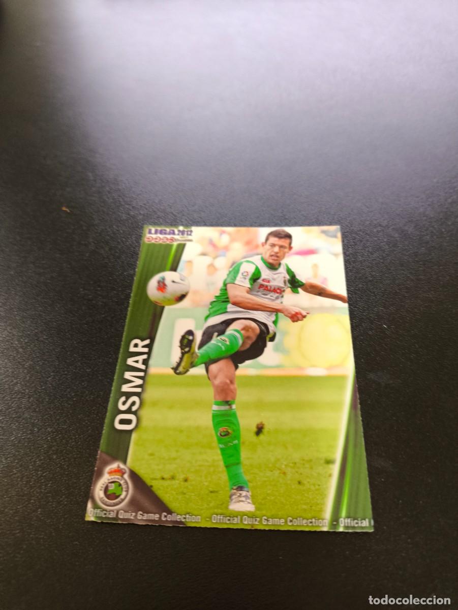 Cromos de F&uacute;tbol: 699 OSMAR RACING DE SANTANDER ULTIMA HORA MUNDICROMO LIGA 2011 2012 11 12 PLATINUM NO PANINI ESTE