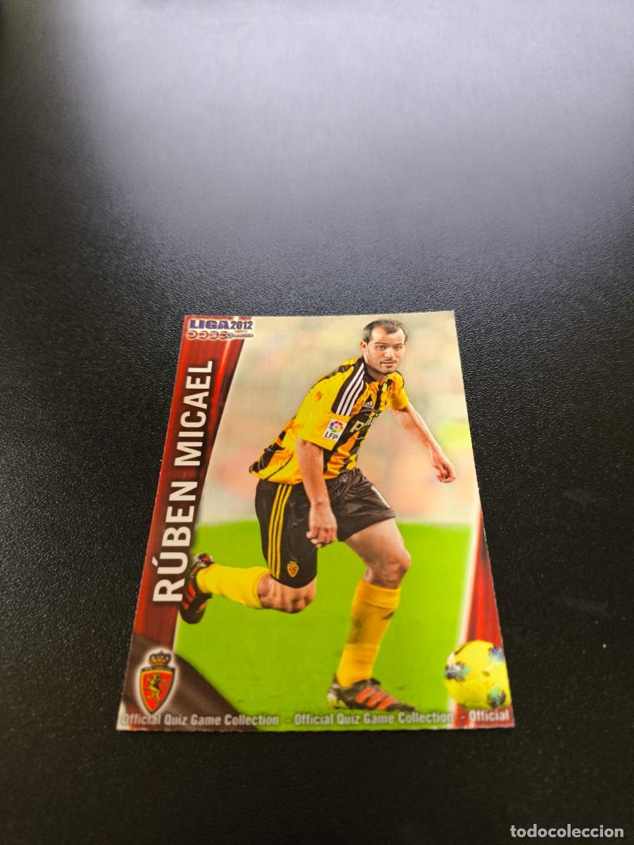 Cromos de F&uacute;tbol: 703 RUBEN MICHAEL ZARAGOZA ULTIMA HORA MUNDICROMO LIGA 2011 2012 11 12 PLATINUM NO PANINI ESTE