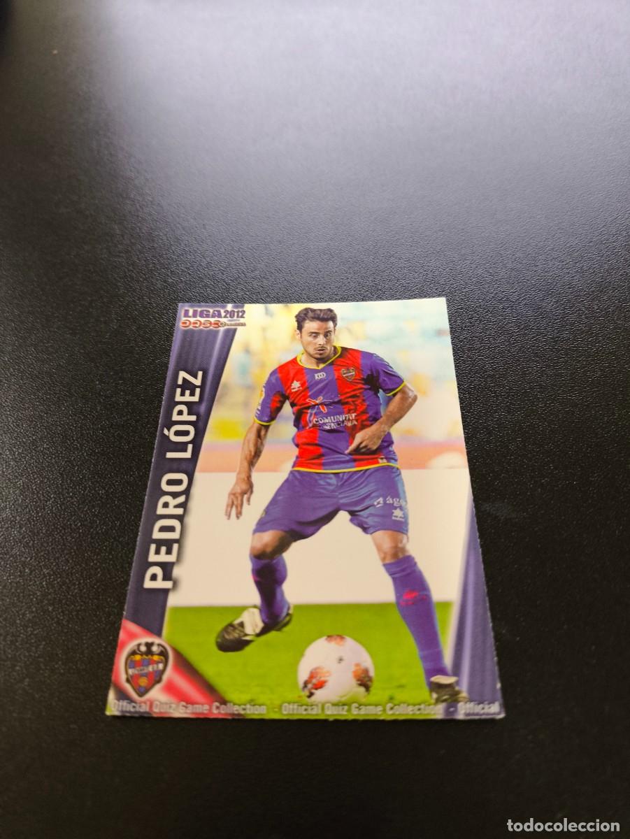 Cromos de F&uacute;tbol: 705 PEDRO LOPEZ LEVANTE ULTIMA HORA MUNDICROMO LIGA 2011 2012 11 12 PLATINUM NO PANINI ESTE