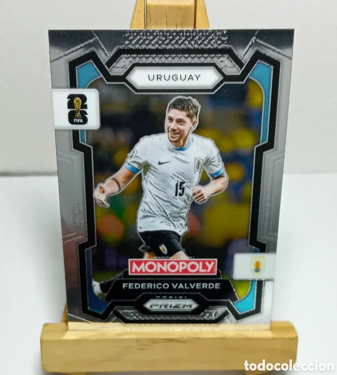 Cromos de F&uacute;tbol: VALVERDE 2026 URUGUAY MONOPOLY PRIZM PANINI.