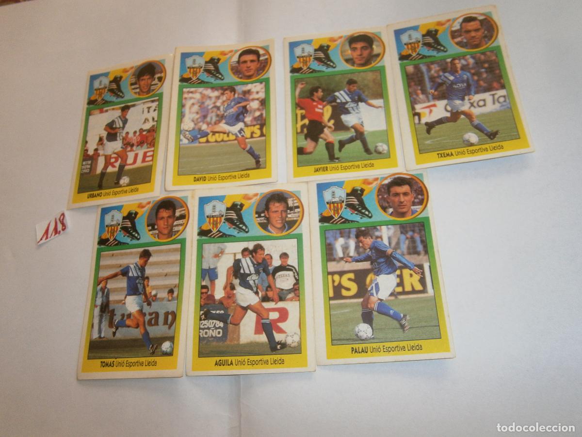 Cromos de F&uacute;tbol: ANTIGUOS CROMOS DE FUTBOL EDICIONES ESTE 93-94 - UNI&Oacute; ESPORTIVA LLEIDA