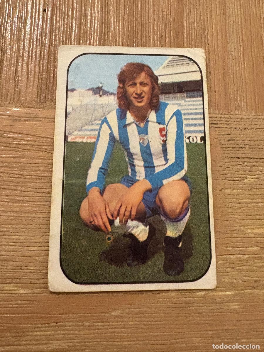 Cartes &agrave; collectionner de Football: 19.CROMO LIGA ESTE DESPEGADO 1976-77 76-77 M&Aacute;LAGA VOLTAIRE GARCIA