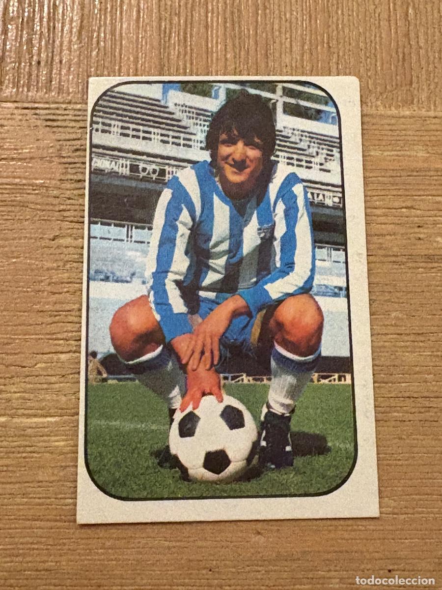 Cartes &agrave; collectionner de Football: 19.CROMO LIGA ESTE DESPEGADO 1976-77 76-77 M&Aacute;LAGA BUSTILLO