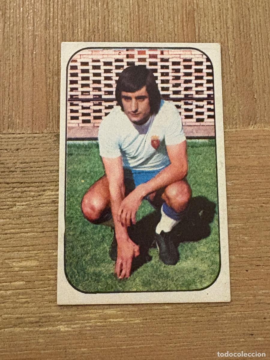 Cartes &agrave; collectionner de Football: 19.CROMO LIGA ESTE DESPEGADO 1976-77 76-77 REAL ZARAGOZA JUANJO