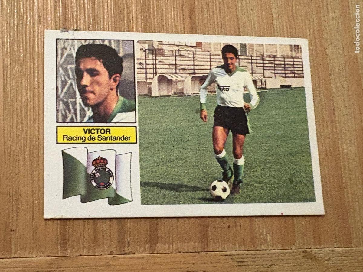 Cromos de F&uacute;tbol: 19.CROMO LIGA ESTE DESPEGADO 1982-83 82-83 BAJA RACING SANTANDER VICTOR