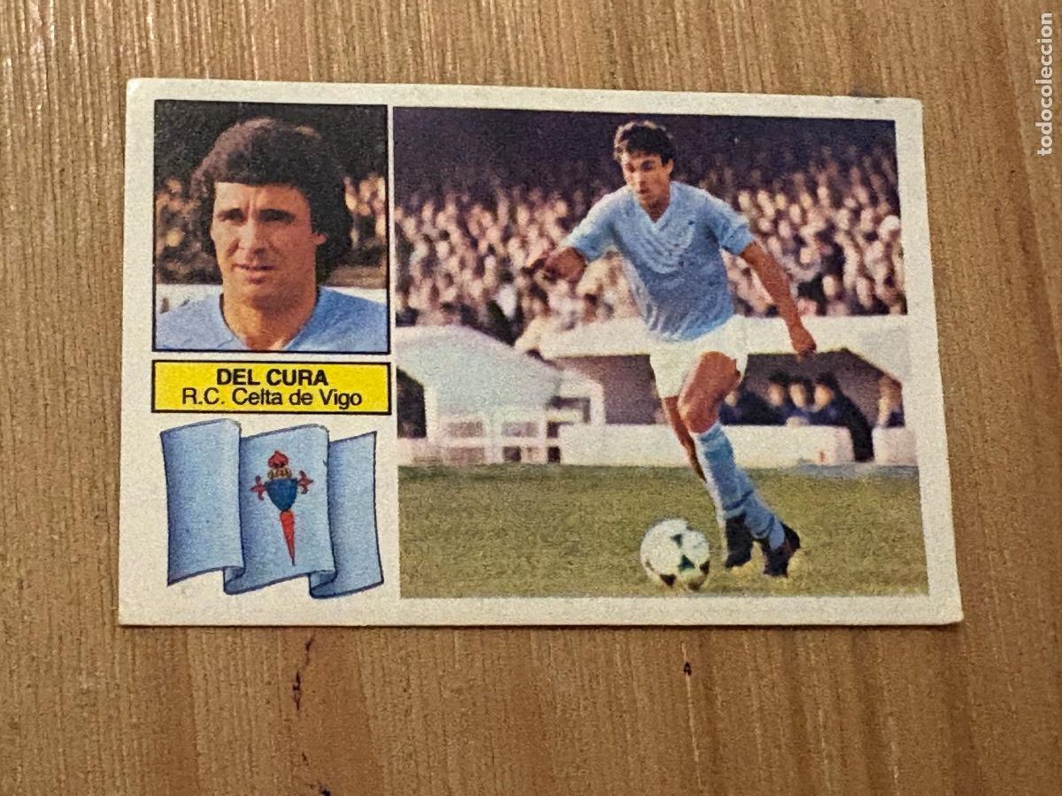 Cromos de F&uacute;tbol: 19.CROMO LIGA ESTE DESPEGADO 1982-83 82-83 CELTA VIGO DEL CURA
