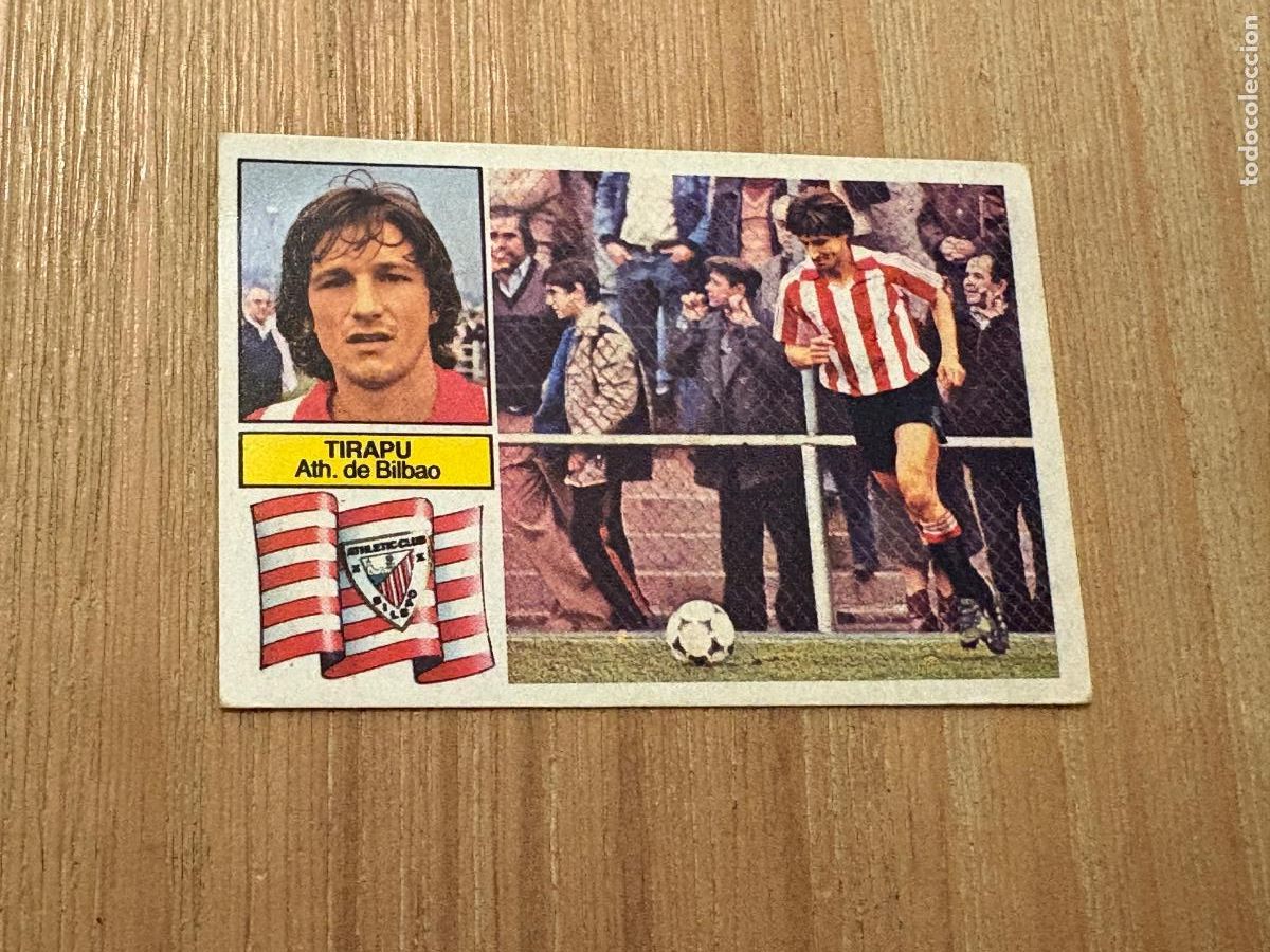 Cromos de F&uacute;tbol: 19.CROMO LIGA ESTE DESPEGADO 1982-83 82-83 ATHLETIC BILBAO TIRAPU