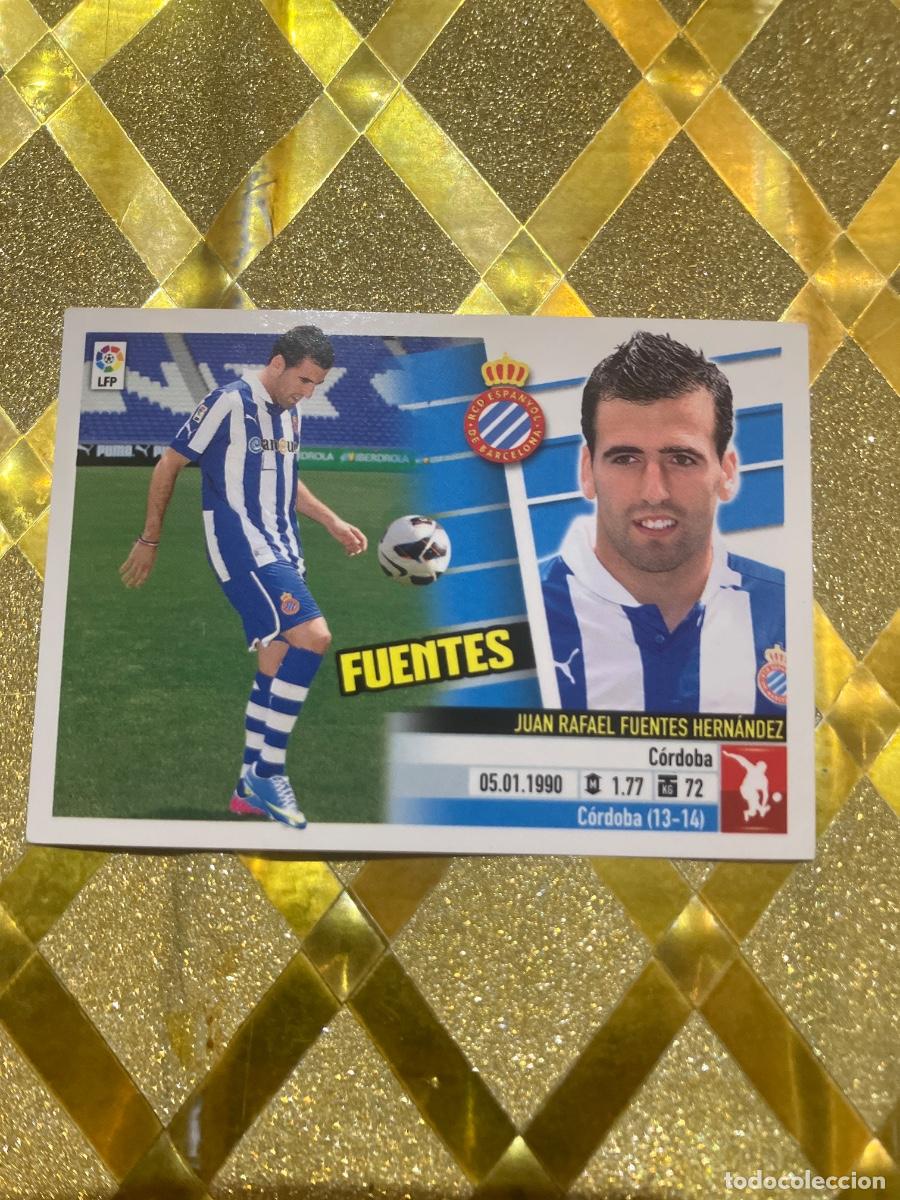 Cromos de F&uacute;tbol: CROMOS DE FUTBOL FUENTES ESPA&Ntilde;OL NUMERO 6B LIGA ESTE 2013-14 2013 2014 PANINI !