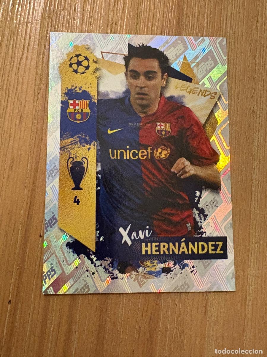 Cromos de F&uacute;tbol: CROMO TOPPS CHAMPIONS LEAGE STICKER 2022-23 22-23 N 531 XAVI HERN&Aacute;NDEZ