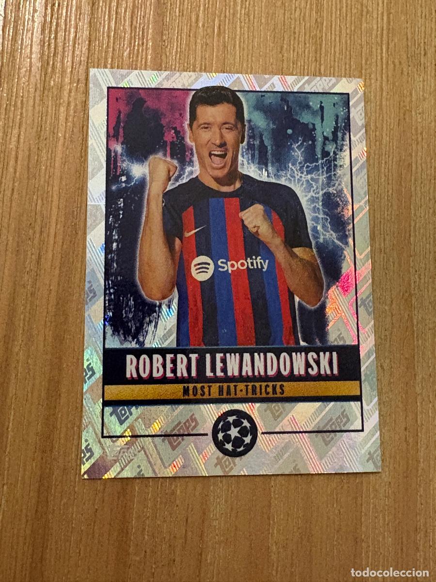 Cromos de F&uacute;tbol: CROMO TOPPS CHAMPIONS LEAGE STICKER 2022-23 22-23 N 522 ROBERT LEWANDOWSKI