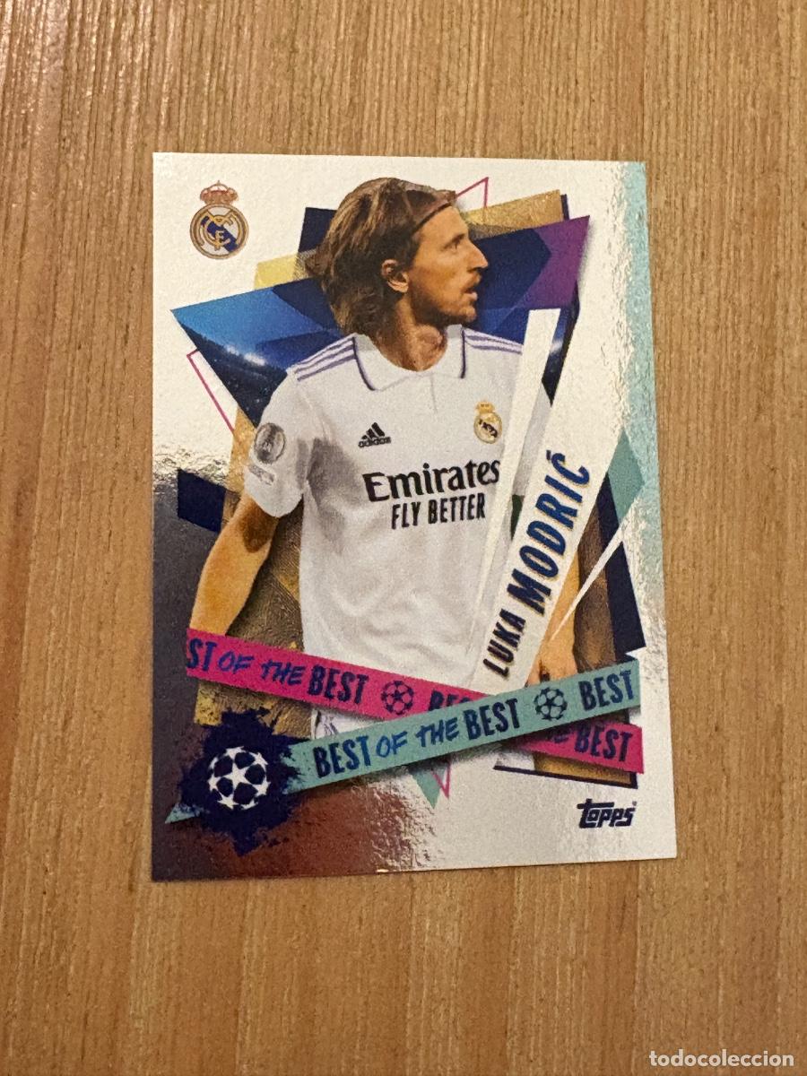 Cromos de F&uacute;tbol: CROMO TOPPS CHAMPIONS LEAGE STICKER 2022-23 22-23 N 500 MODRIC THE BEST