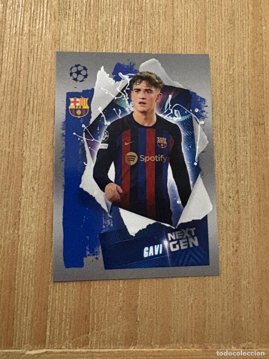 Cromos de F&uacute;tbol: CROMO TOPPS CHAMPIONS LEAGE STICKER 2022-23 22-23 N 205 GAVI NEXT GEN
