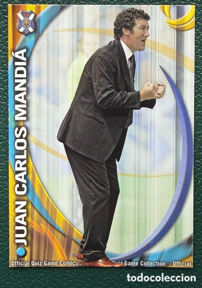 Cromos de F&uacute;tbol: 735 JUAN CARLOS MANDIA CD TENERIFE FICHAS ALBUM MUNDICROMO 2010 2011 10 11