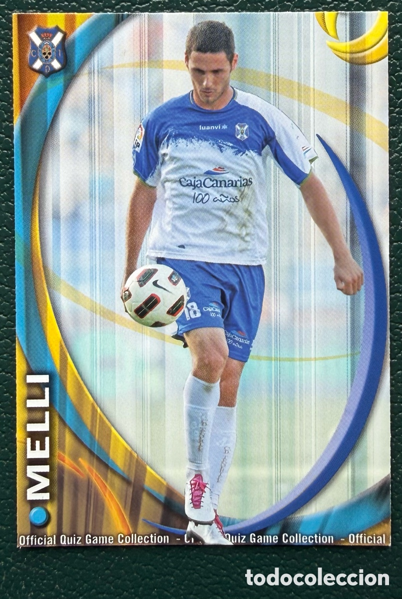 Cromos de Futebol: 742 MELLI CD TENERIFE FICHAS ALBUM MUNDICROMO 2010 2011 10 11