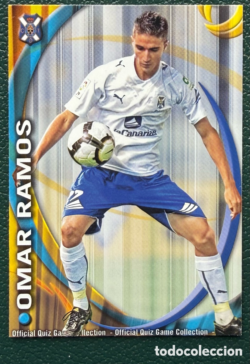Cromos de Futebol: 746 OMAR RAMOS CD TENERIFE FICHAS ALBUM MUNDICROMO 2010 2011 10 11