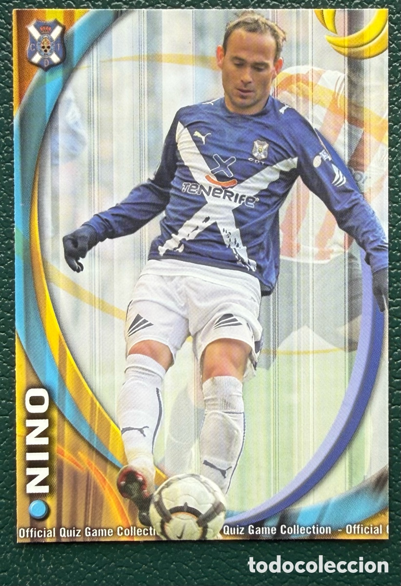 Cromos de Futebol: 750 NINO CD TENERIFE FICHAS ALBUM MUNDICROMO 2010 2011 10 11