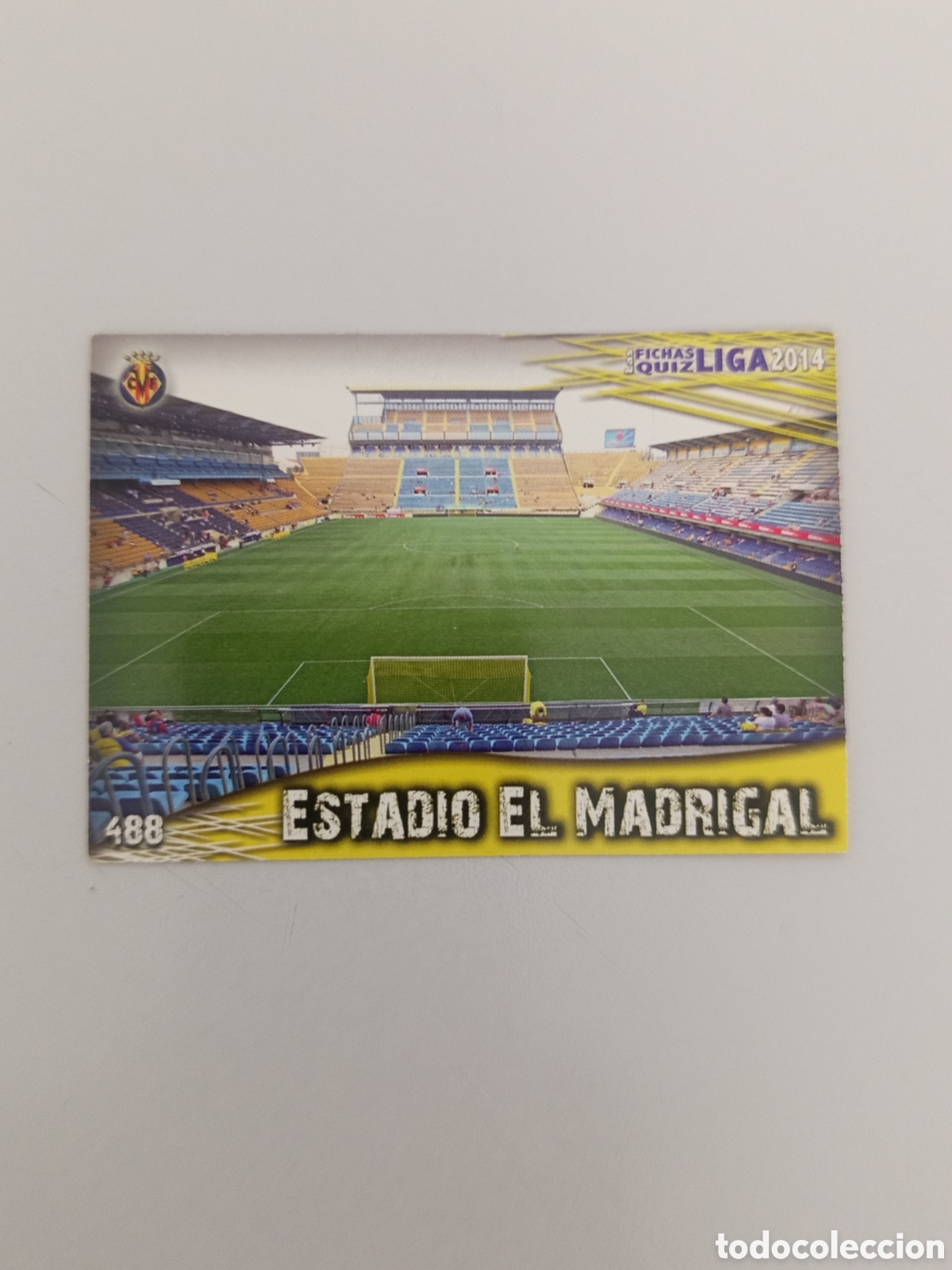 Cartes &agrave; collectionner de Football: ❇️ CROMO ⚽ ESTADIO EL MADRIGAL VILLARREAL 488 FICHAS LIGA QUIZ 2014 2013 2014 13 14 MUNDICROMO ❇️