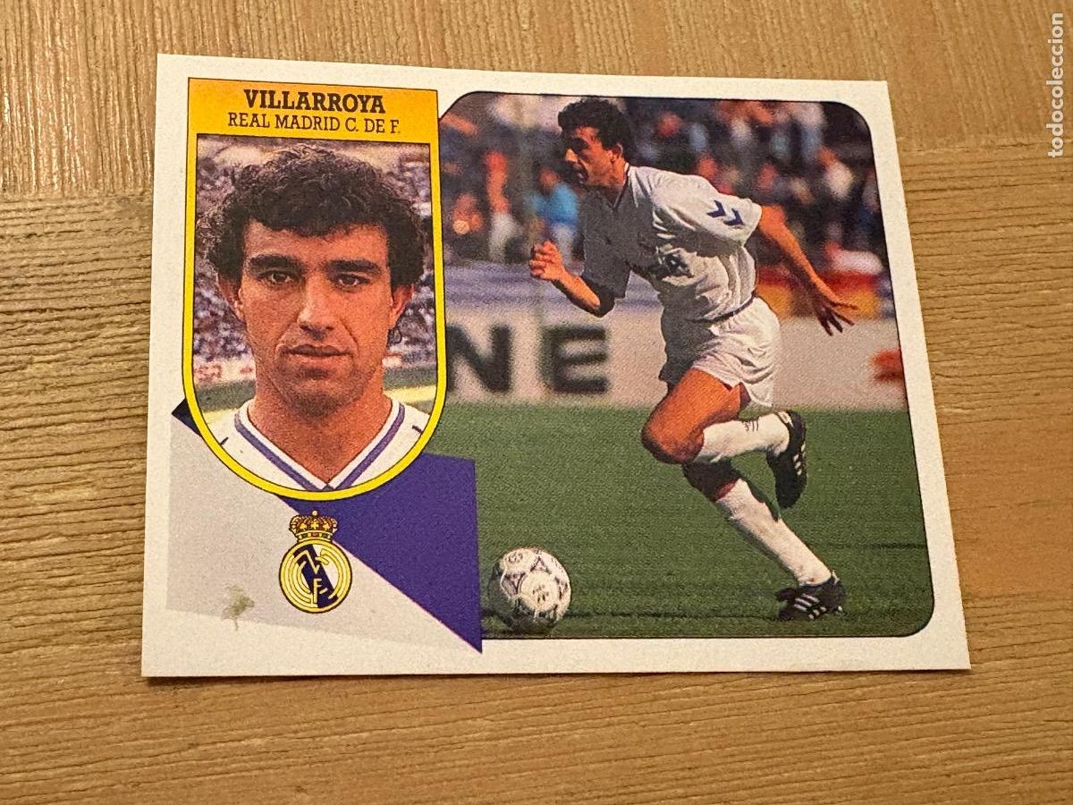 Cartes &agrave; collectionner de Football: 19. CROMO LIGA ESTE DESPEGADO 91-92 1991-92 VILLARROYA MADRID