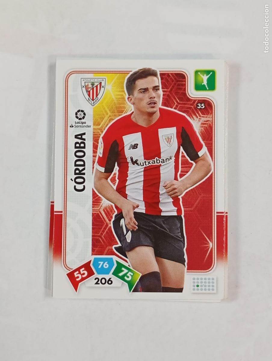 Cartes &agrave; collectionner de Football: CROMO TARJETA ADRENALYN. LIGA 2019-20. ATHLETIC DE BILBAO. TDKP27Z2