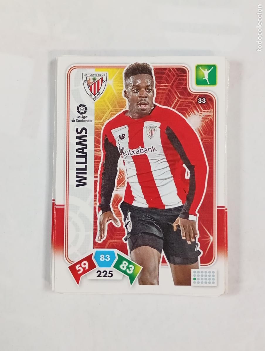 Cromos de F&uacute;tbol: CROMO TARJETA ADRENALYN. LIGA 2019-20. ATHLETIC DE BILBAO. TDKP27Z2