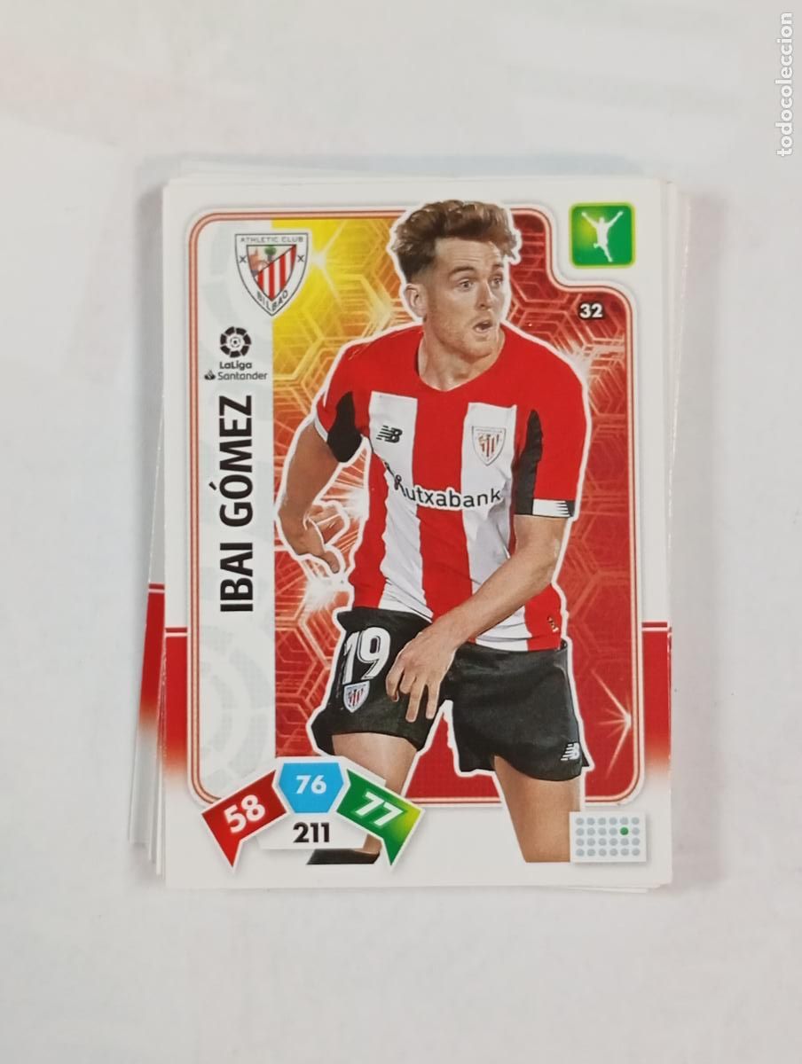 Cromos de F&uacute;tbol: CROMO TARJETA ADRENALYN. LIGA 2019-20. ATHLETIC DE BILBAO. TDKP27Z2