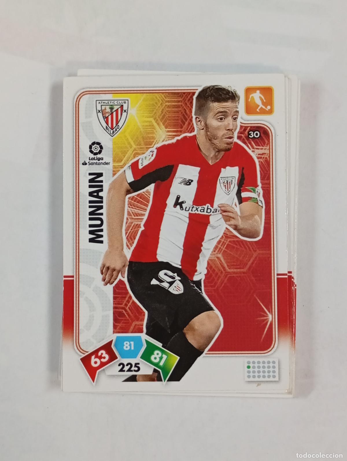Cartes &agrave; collectionner de Football: CROMO TARJETA ADRENALYN. LIGA 2019-20. ATHLETIC DE BILBAO. TDKP27Z2