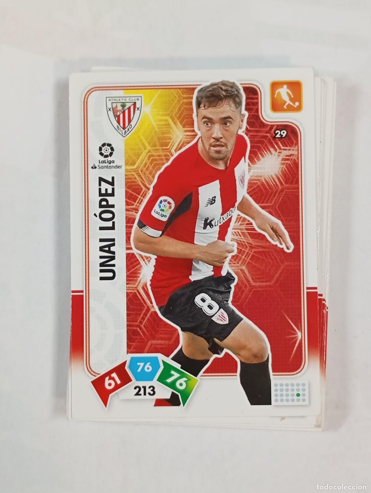 Cartes &agrave; collectionner de Football: CROMO TARJETA ADRENALYN. LIGA 2019-20. ATHLETIC DE BILBAO. TDKP27Z2