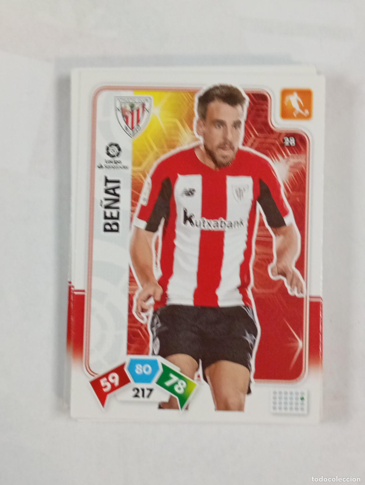 Cartes &agrave; collectionner de Football: CROMO TARJETA ADRENALYN. LIGA 2019-20. ATHLETIC DE BILBAO. TDKP27Z2