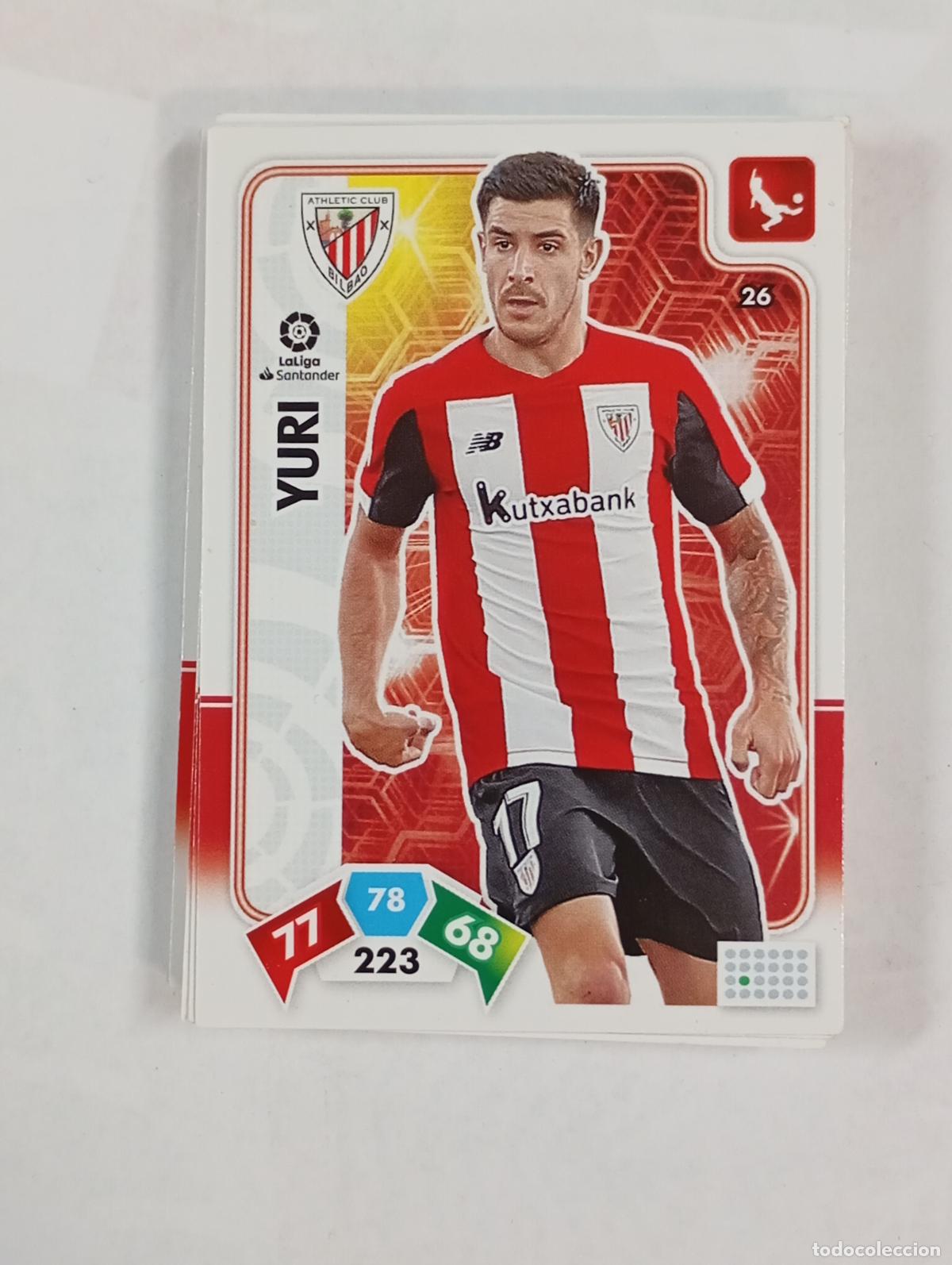 Cartes &agrave; collectionner de Football: CROMO TARJETA ADRENALYN. LIGA 2019-20. ATHLETIC DE BILBAO. TDKP27Z2