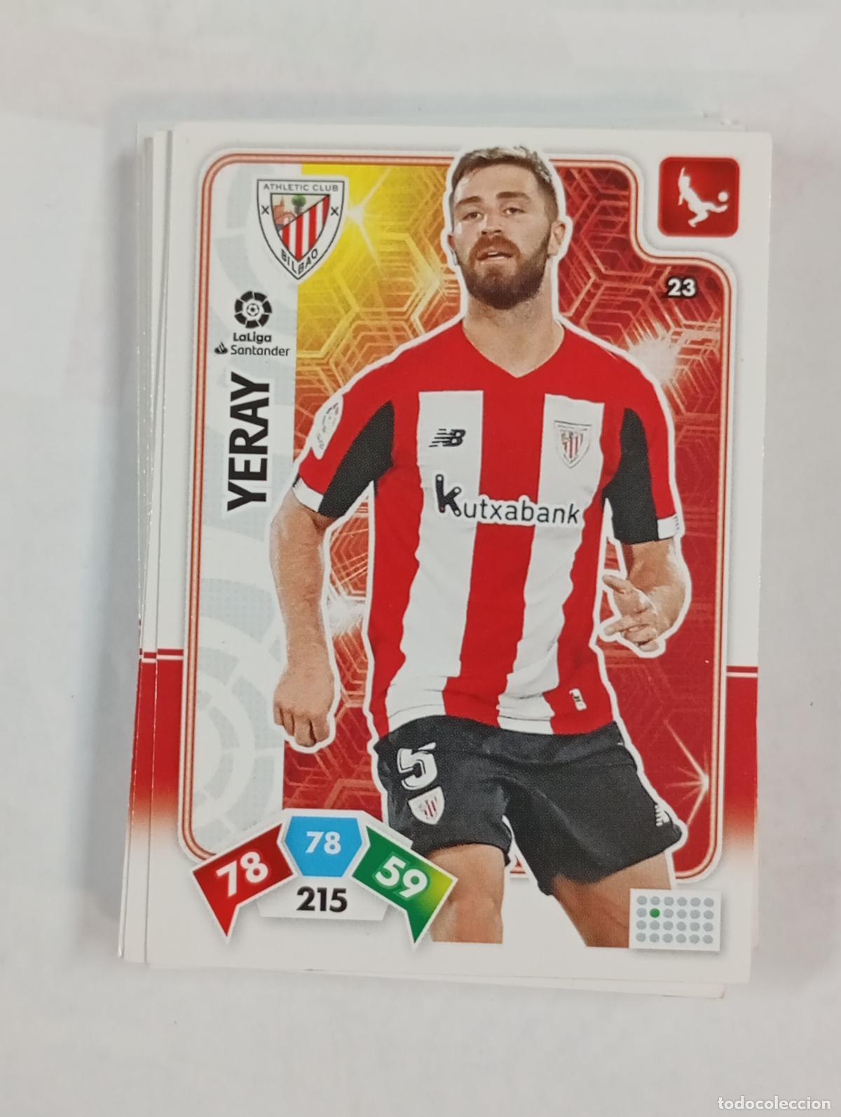 Cartes &agrave; collectionner de Football: CROMO TARJETA ADRENALYN. LIGA 2019-20. ATHLETIC DE BILBAO. TDKP27Z2