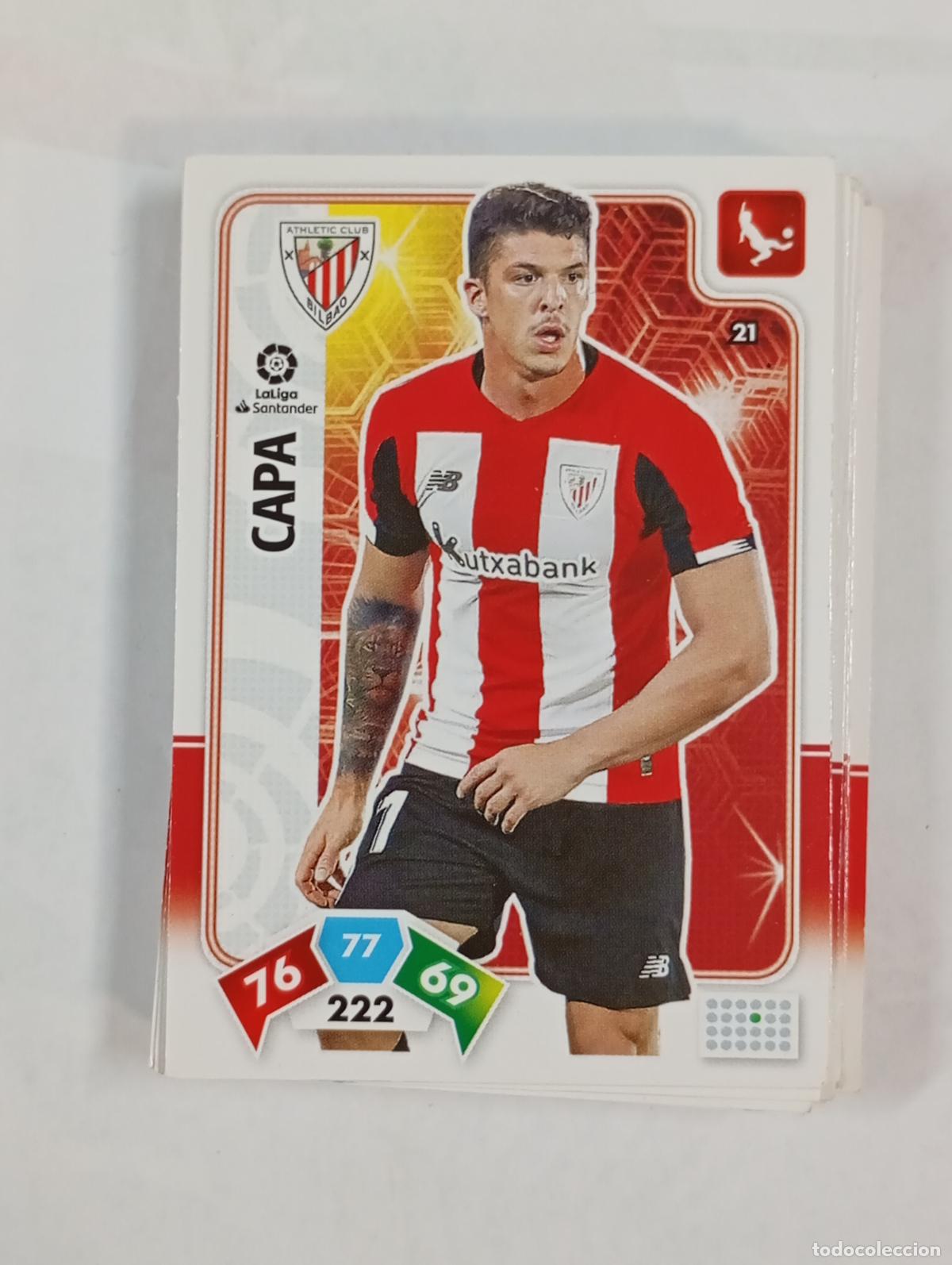Cartes &agrave; collectionner de Football: CROMO TARJETA ADRENALYN. LIGA 2019-20. ATHLETIC DE BILBAO. TDKP27Z2