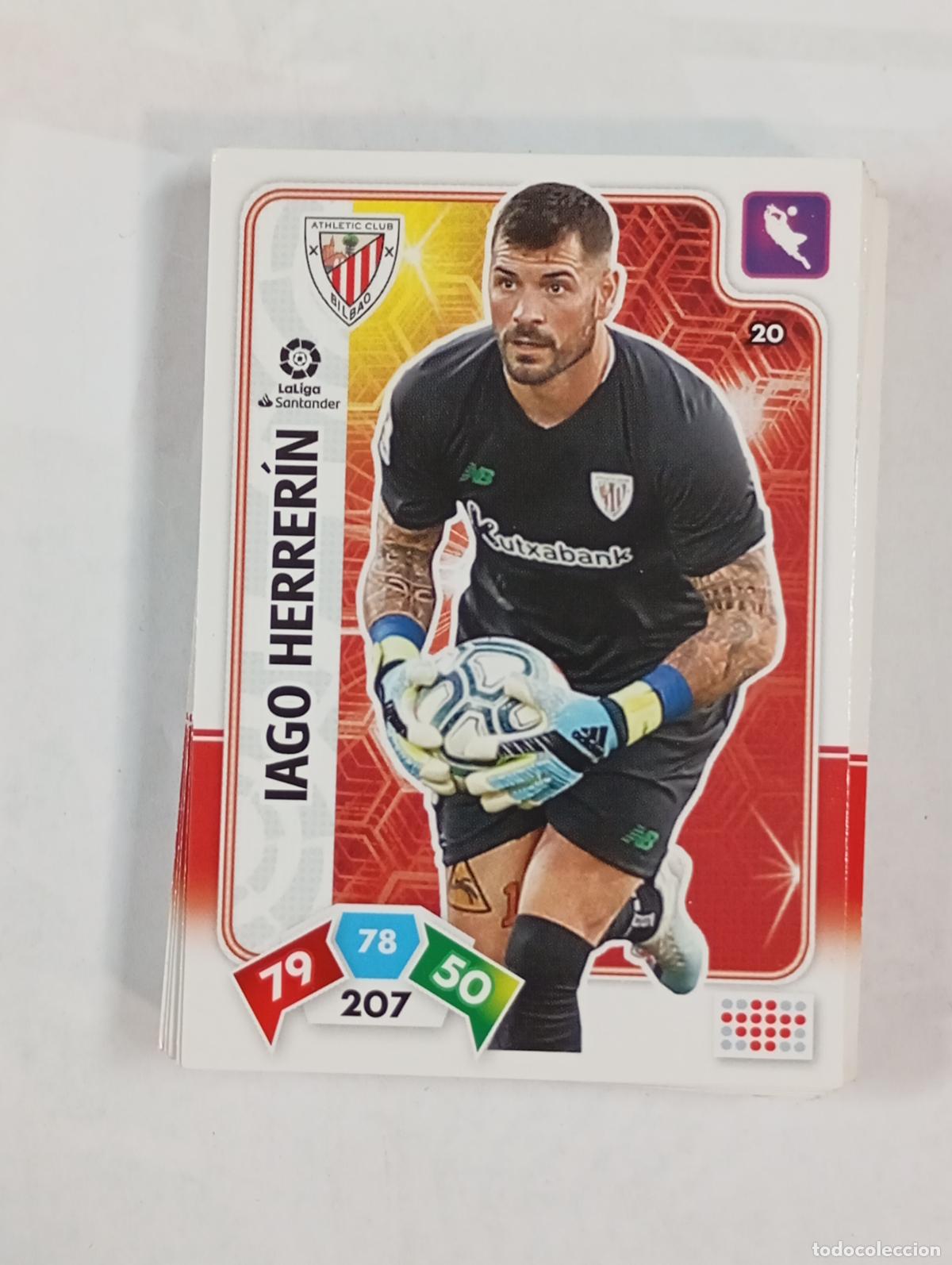 Cartes &agrave; collectionner de Football: CROMO TARJETA ADRENALYN. LIGA 2019-20. ATHLETIC DE BILBAO. TDKP27Z2