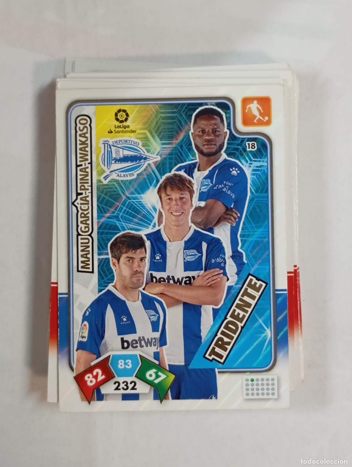 Cartes &agrave; collectionner de Football: CROMO TARJETA ADRENALYN. LIGA 2019-20. ALAV&Eacute;S. TDKP27Z2