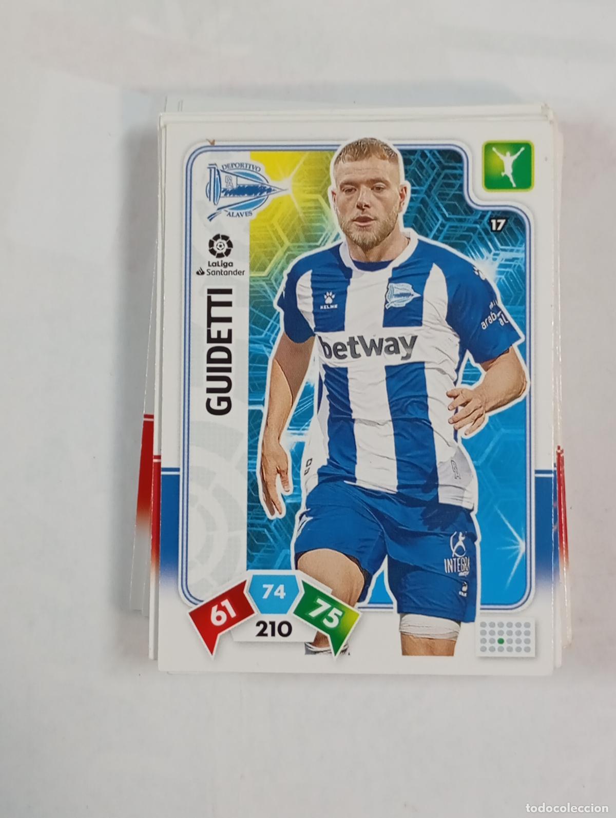 Cartes &agrave; collectionner de Football: CROMO TARJETA ADRENALYN. LIGA 2019-20. ALAV&Eacute;S. TDKP27Z2