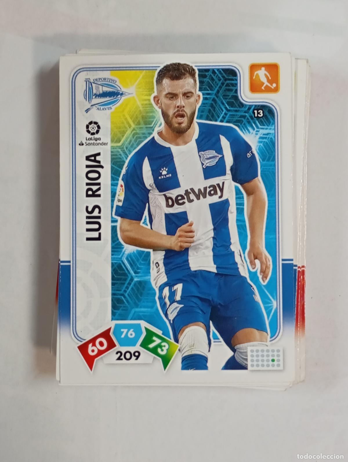 Figurine di Calcio: CROMO TARJETA ADRENALYN. LIGA 2019-20. ALAV&Eacute;S. TDKP27Z2