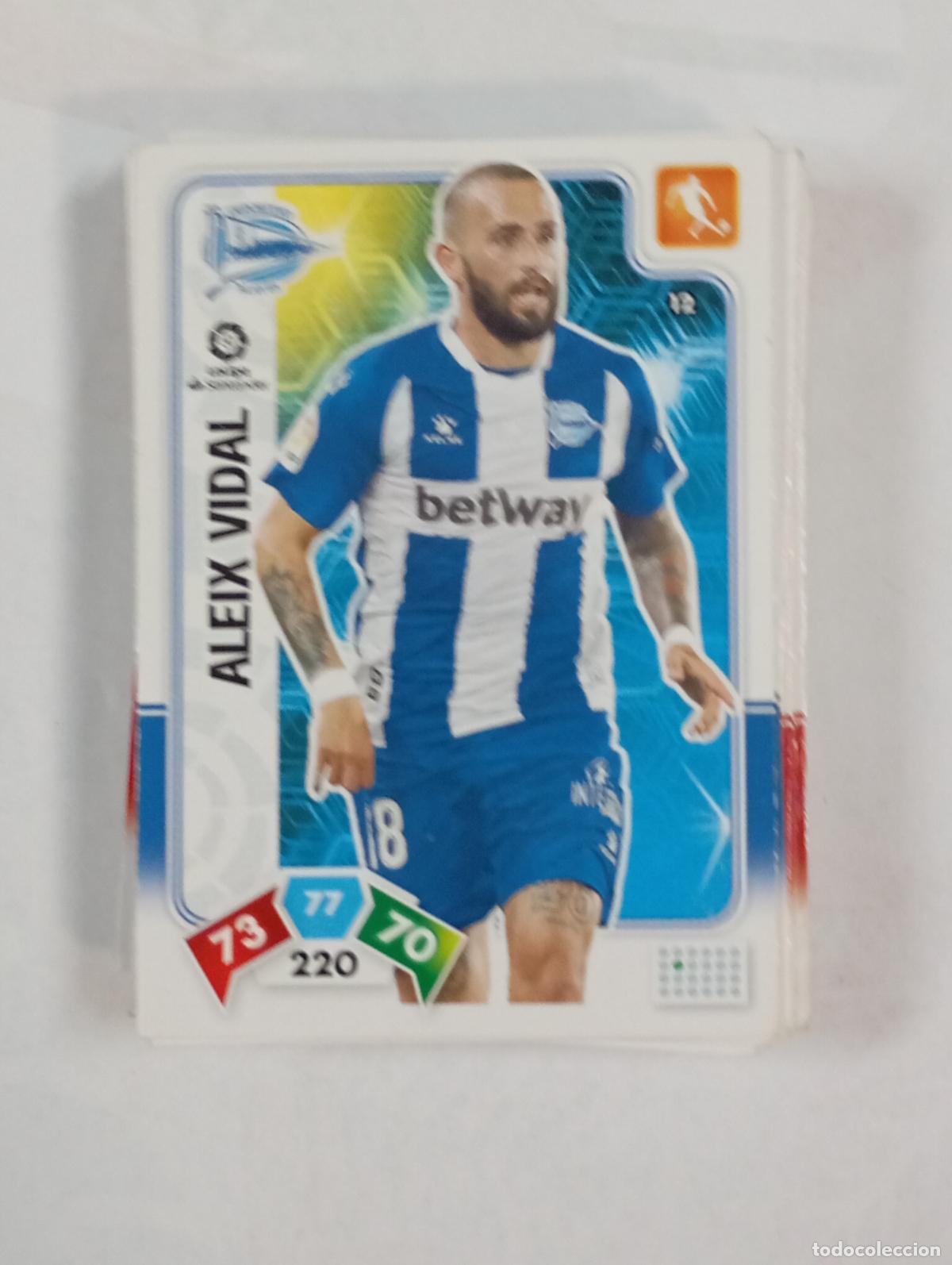 Figurine di Calcio: CROMO TARJETA ADRENALYN. LIGA 2019-20. ALAV&Eacute;S. TDKP27Z2