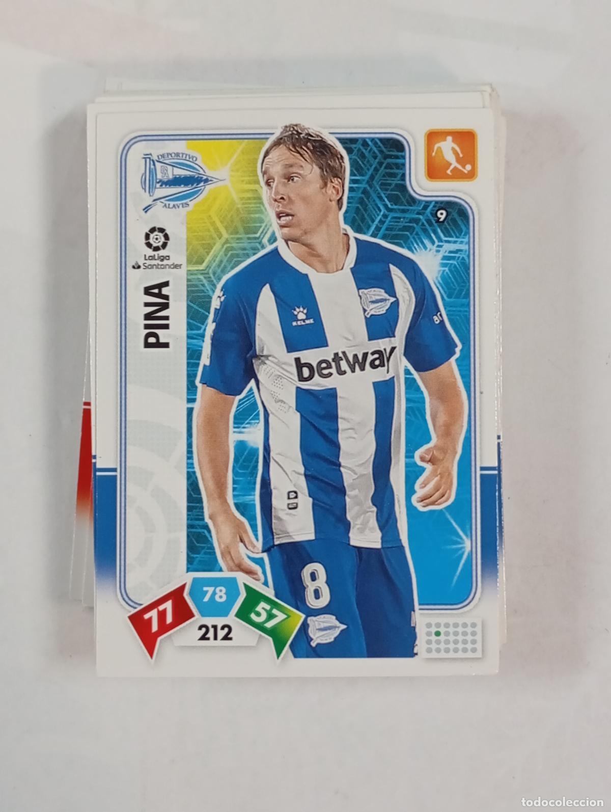 Figurine di Calcio: CROMO TARJETA ADRENALYN. LIGA 2019-20. ALAV&Eacute;S. TDKP27Z2