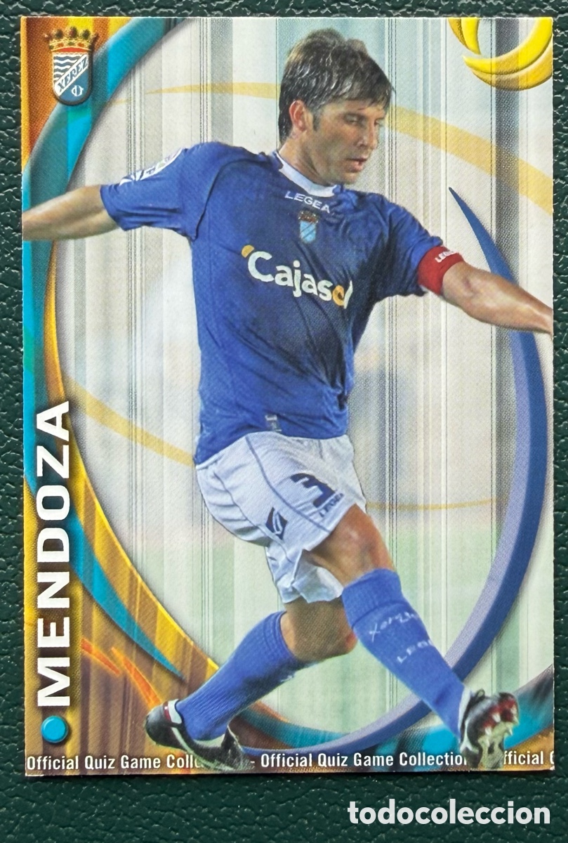 Figurine di Calcio: 759 MENDOZA XEREZ CD FICHAS ALBUM MUNDICROMO 2010 2011 10 11