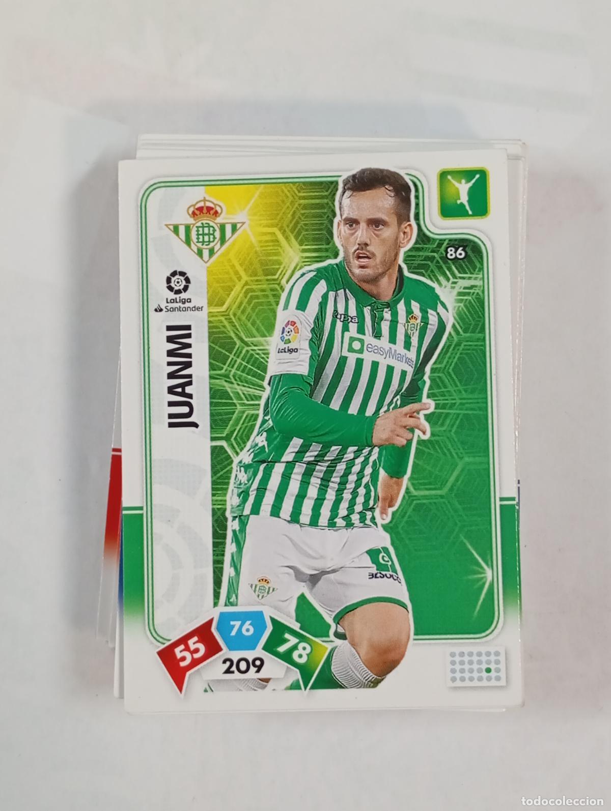 Figurine di Calcio: CROMO TARJETA ADRENALYN. LIGA 2019-20. REAL BETIS. TDKP27Z2