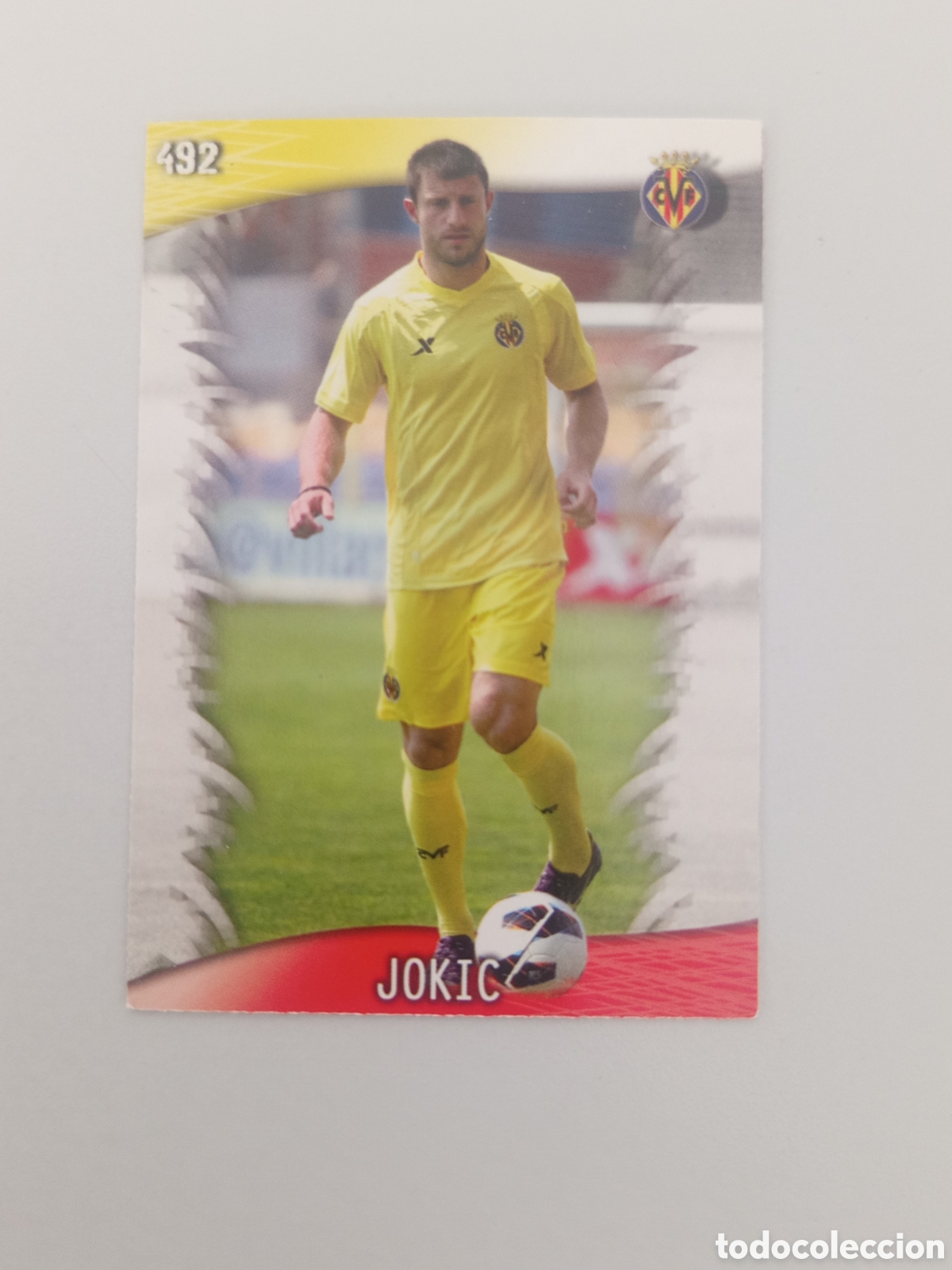 Football Stickers: ❇️ CROMO ⚽ JOKIC VILLARREAL 492 FICHAS LIGA QUIZ 2014 2013 2014 13 14 MUNDICROMO ❇️