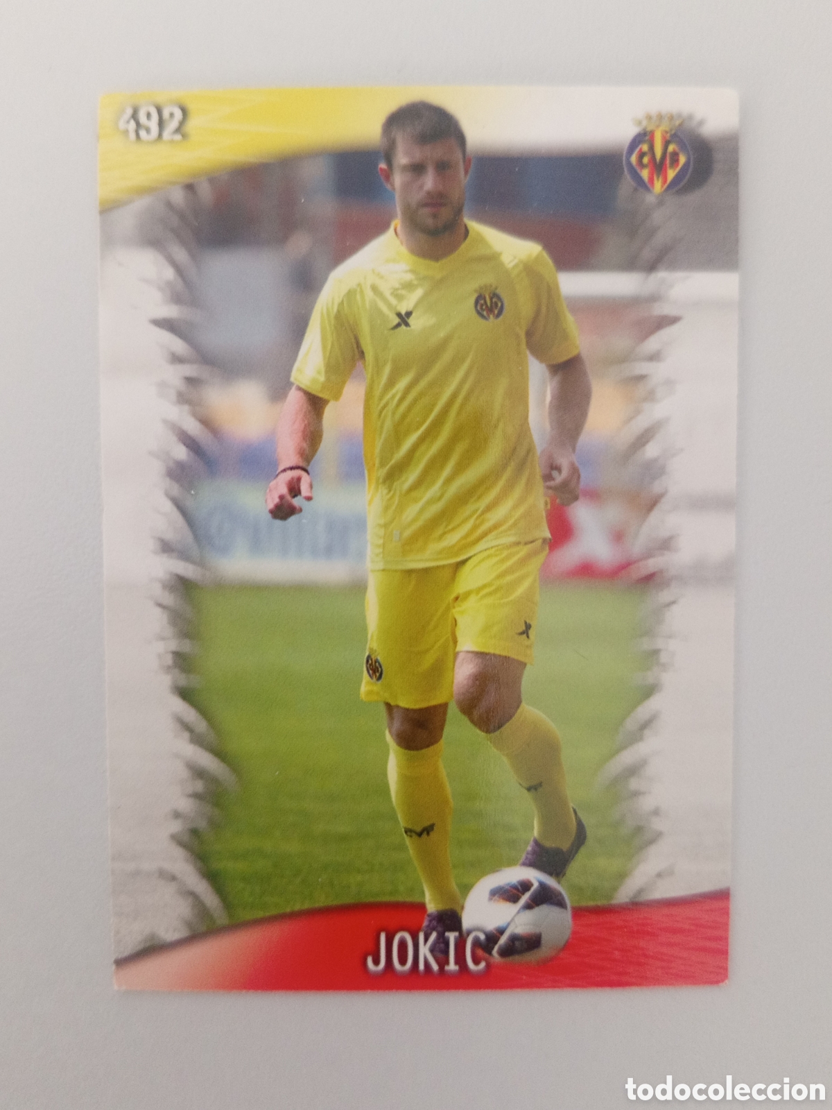 Football Stickers: ❇️ CROMO ⚽ JOKIC VILLARREAL 492 FICHAS LIGA QUIZ 2014 2013 2014 13 14 MUNDICROMO ❇️