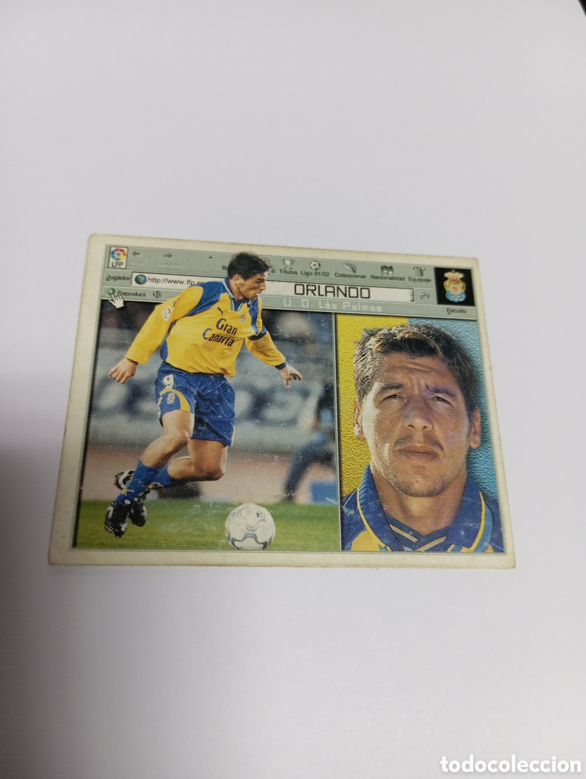 Football Stickers: ORLANDO Las Palmas LIGA ESTE 2001 2002 PANINI 01 02