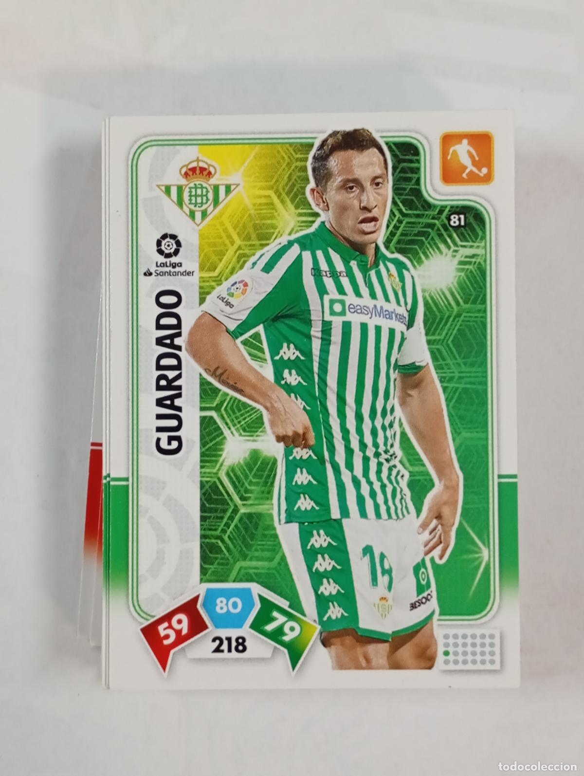 Cromos de F&uacute;tbol: CROMO TARJETA ADRENALYN. LIGA 2019-20. REAL BETIS. TDKP27Z2